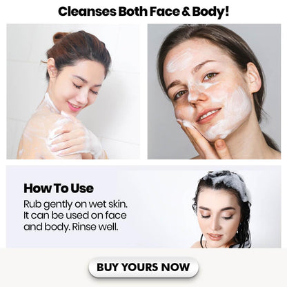 Cleanses both Face & Body How to Use
