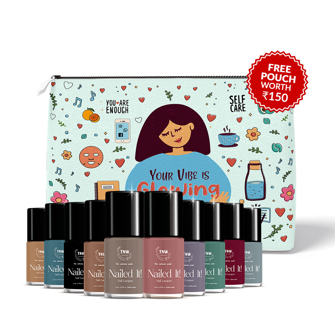 Nailed It! Nail Lacquer (Pack of 10 + Get a FREE Pouch)