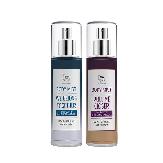 Set of 2 Body Mists | We Belong Together, Pull me Closer | Refreshing Fragrance | Long-Lasting