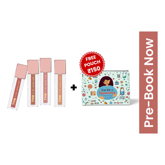 Pack of 4 Comfy Matte Liquid Lipstick | Weightless, Hydrating & Long-Wear | 4 Stunning Shades