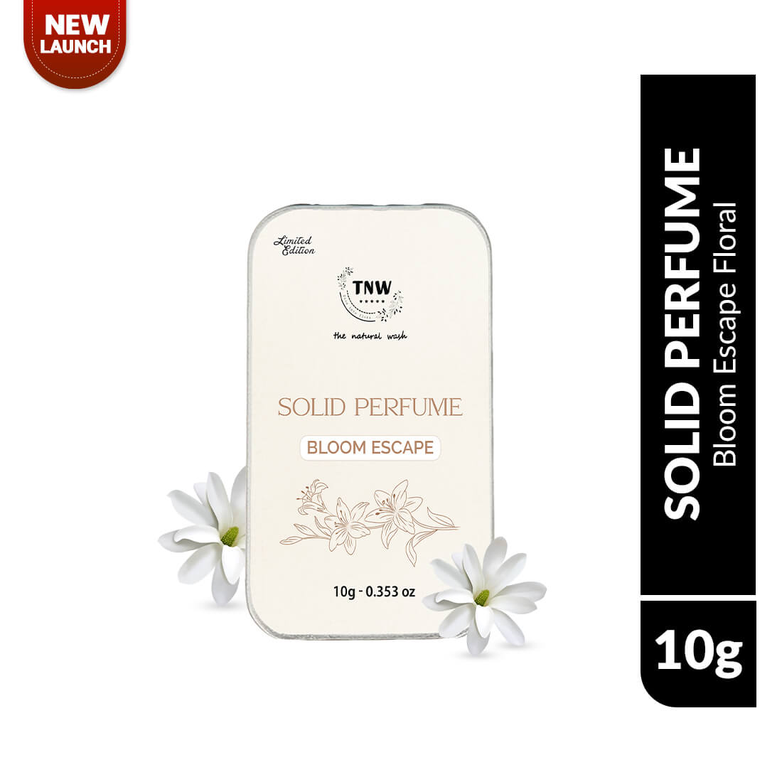 Floral Scent Solid Perfume with Long-Lasting Fragrance