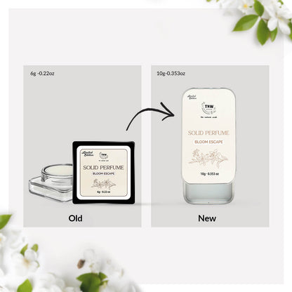 Floral Scent Solid Perfume with Long-Lasting Fragrance Old & New