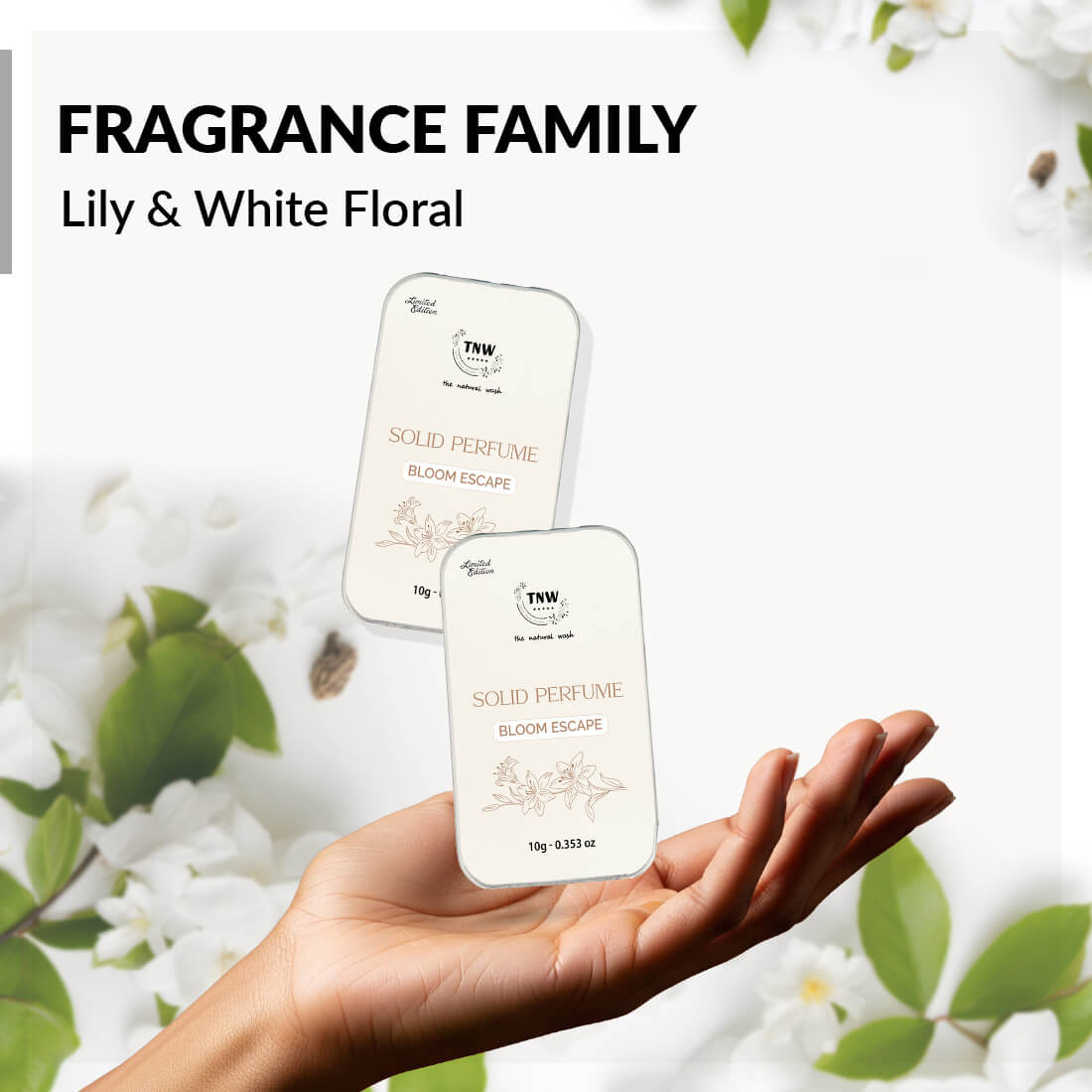Fragrance family lily & white floral