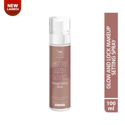 Glow and Lock Makeup Setting Spray | Hydrating, Brightening & Soothing