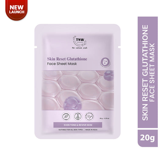 Skin Reset Glutathione Face Sheet Mask