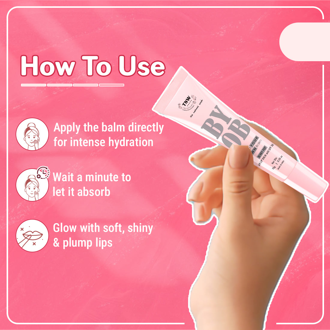 How to use pH lip balm