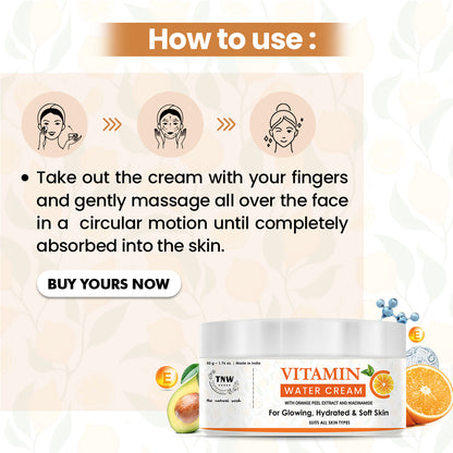 How to Use Vitamin C Water Cream for Hydrated Skin