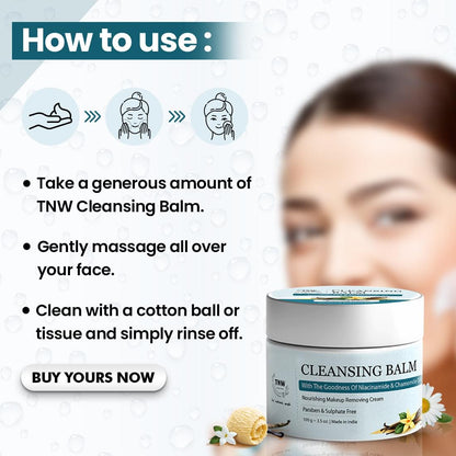 Cleansing Balm for Removing Makeup