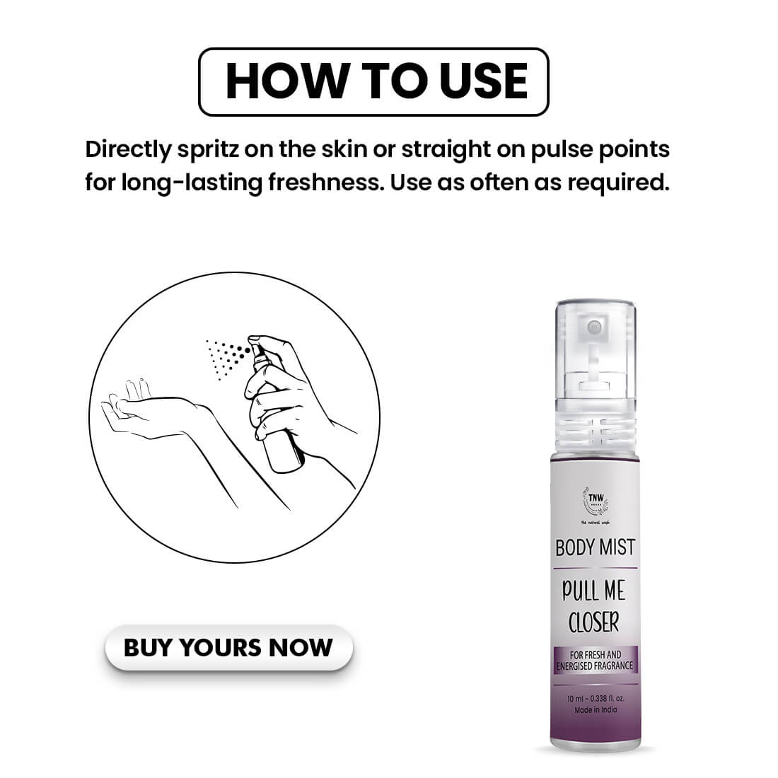 Pull Me Closer - Mini Body Mist