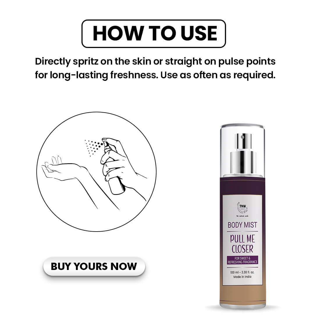 Pull Me Closer Body Mist