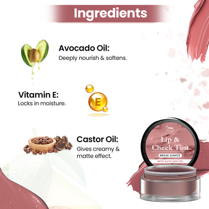 Ingredients of Lip & Cheek Tint - All