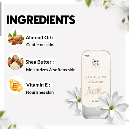 Ingredients of Rub your finger over the surface of the balm