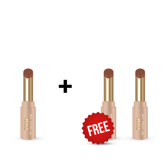Buy 1 Get 3  Longstay Powdery Mousse Semi Matte Lipstick (Crushin'it-05)
