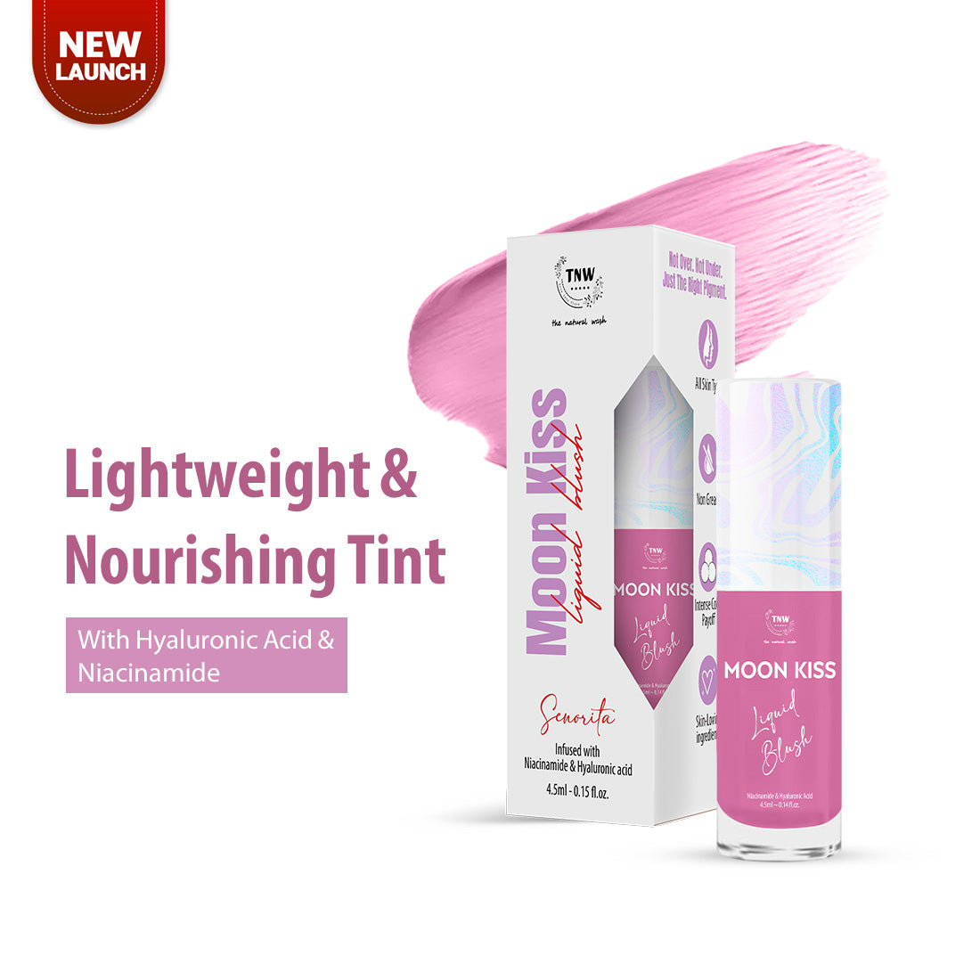 Moon Kiss Liquid Blush | Dewy & Long-Lasting Cheek Tint