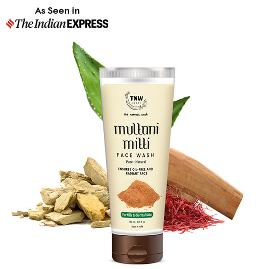 Multani Mitti Face Wash - Paraben/Sulphate-Free.