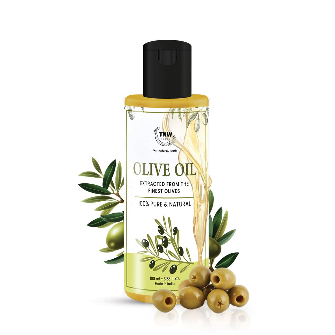 Olive Oil- Non-Sticky & Lightweight for Silky strong hair - 100 ml