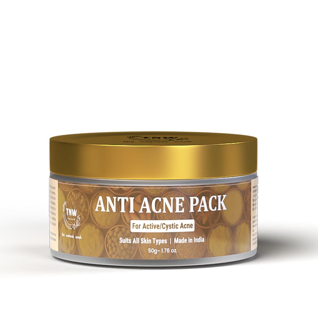 Anti Acne Pack for Reducing Acne and Blemishes  (Ready-To-Use)