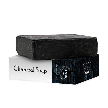 Charcoal Soap - Handmade Soap For Face & Body ( Paraben/ Sulphate/ Dye/ Silicon Free)