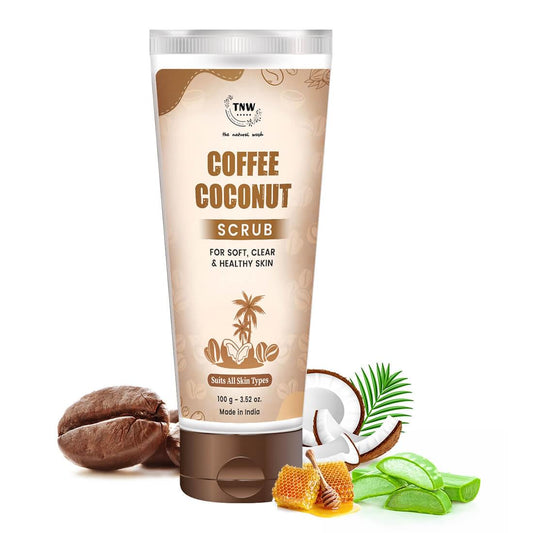 Coffee Coconut Scrub for Radiant & Healthy Skin (Natural & Harsh Chemical-Free Scrub) .