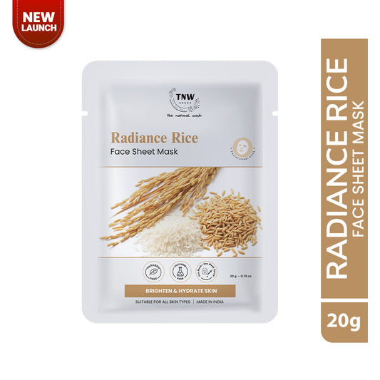 Radiance Rice  Face Sheet Mask
