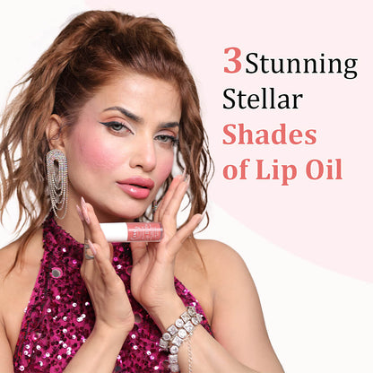Lip Boss Lip Gloss Gossip peach(03) | Ultra-lightweight | Stunning Colour | Long-Lasting Shine