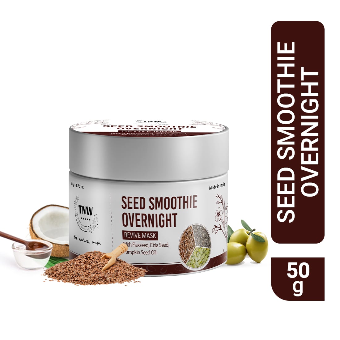 Seed Smoothie Overnight Revive Mask for Deep Moisturization SC - 50gm