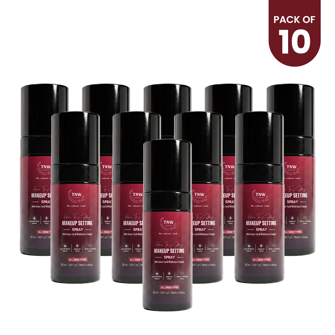 Makeup Setting Spray – Pack of 10 Pay for 7