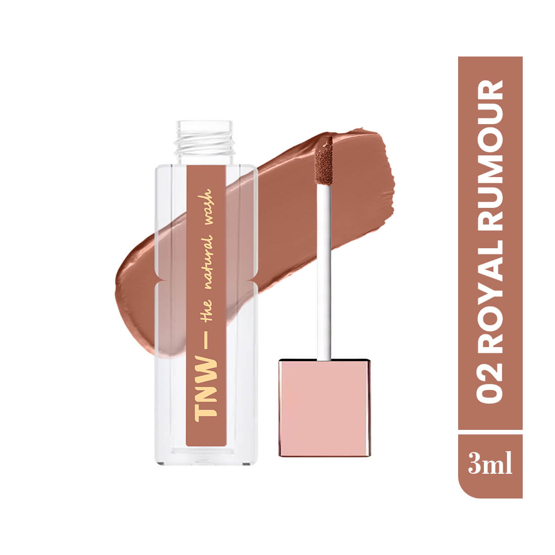 Comfy Matte Liquid Lipstick | 02 Royal Rumour | Weightless, Hydrating & Long-Wear