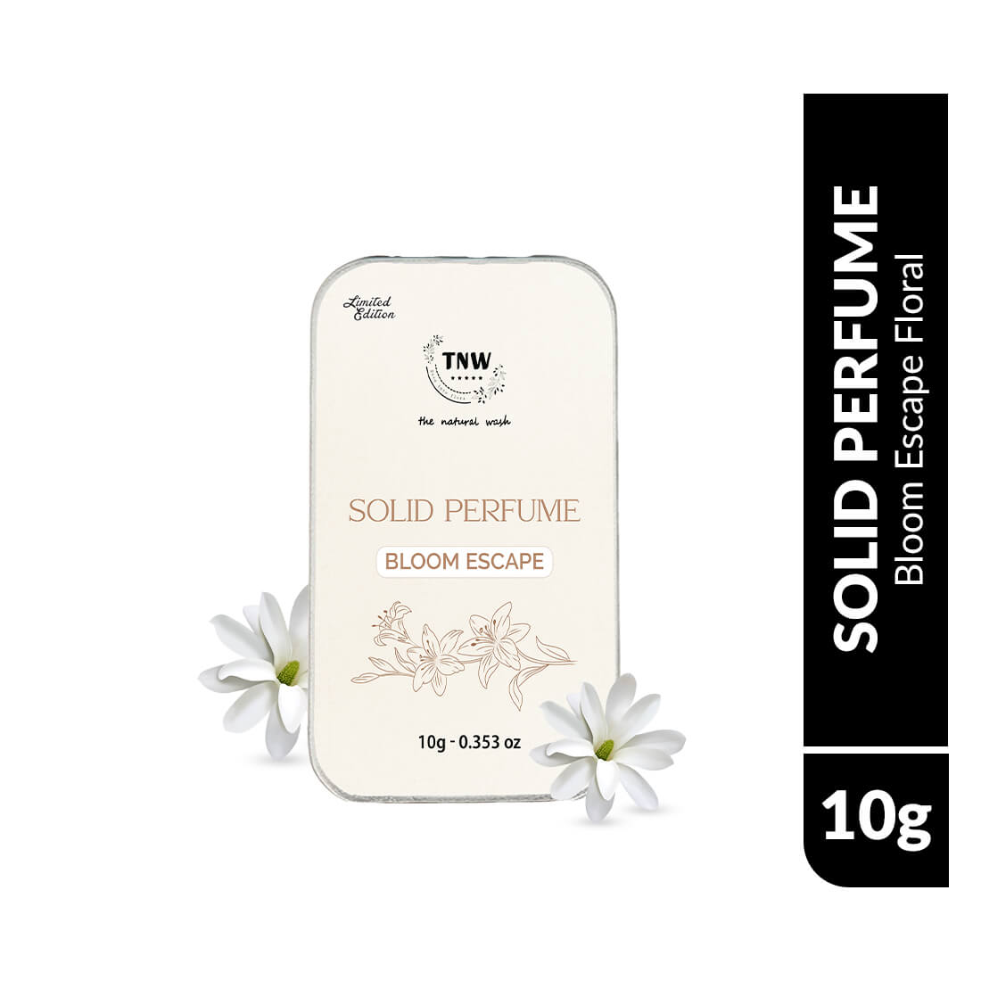 Floral Scent Solid Perfume with Long-Lasting Fragrance