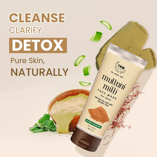 Multani Mitti Face Wash - Paraben/Sulphate-Free