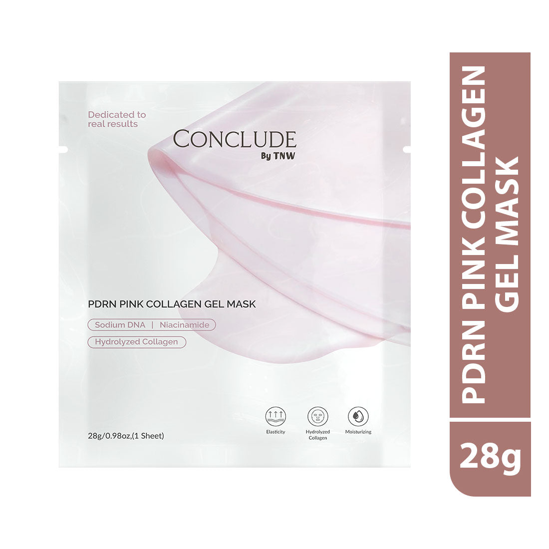 PDRN Pink Collagen Gel Mask | Sodium DNA, Peptides & Collagen