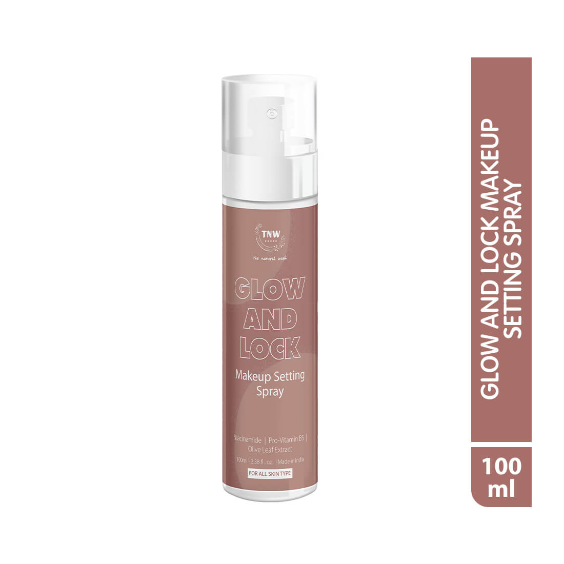 Glow and Lock Makeup Setting Spray | Hydrating, Brightening & Soothing