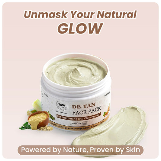 DE-Tan Face Pack for Glowing & Radiant Skin