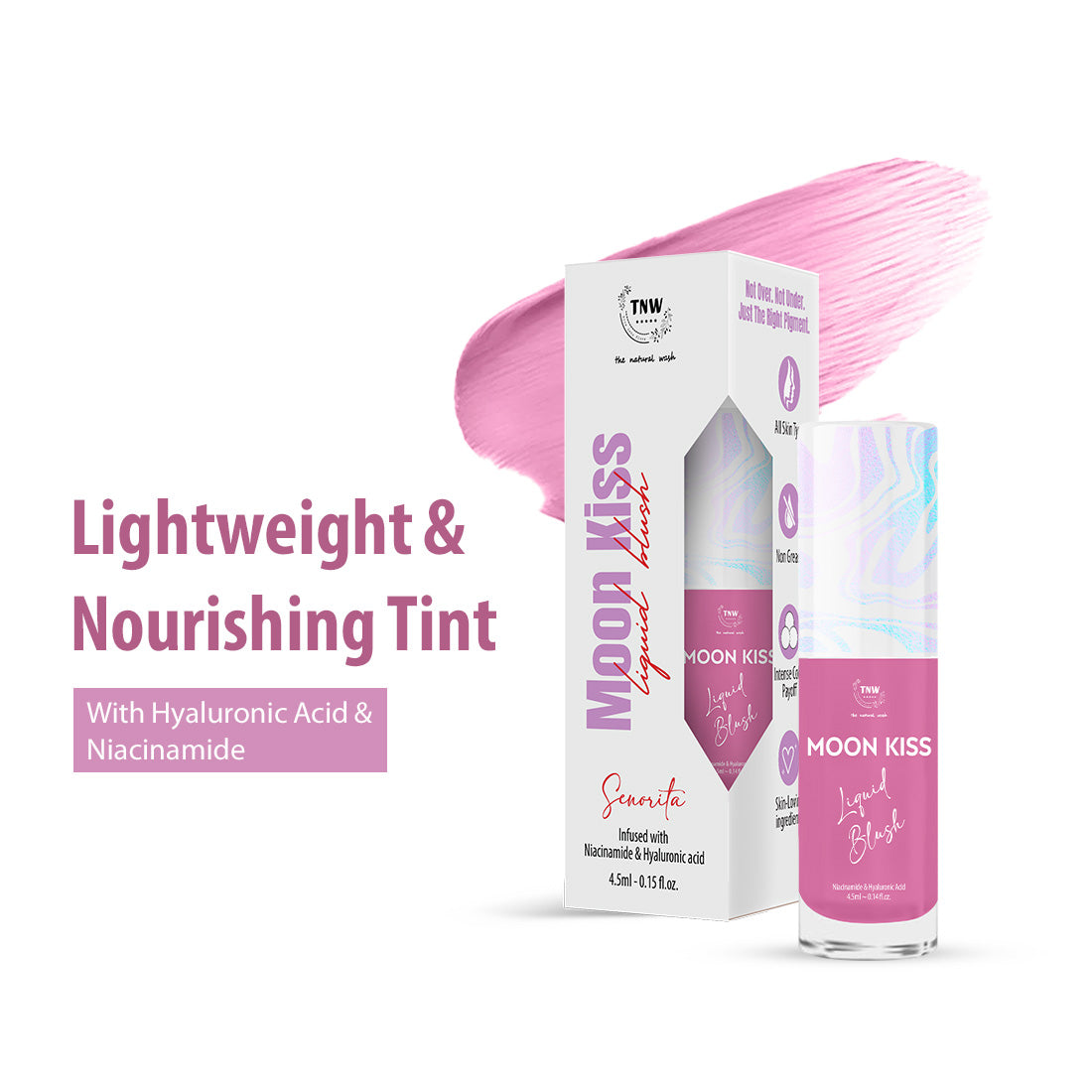 Moon Kiss Liquid Blush | Dewy & Long-Lasting Cheek Tint