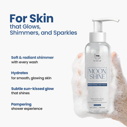 Moon Shine Brightening Body Wash | With Green Tea & Aloe Vera