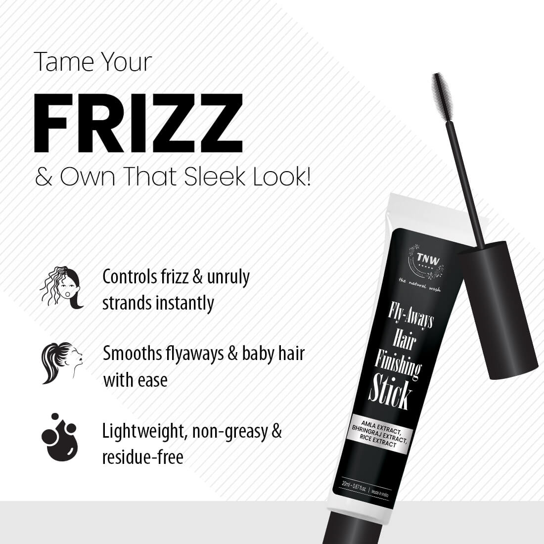Fly-Aways Hair Finishing Stick | Tames Flyaways & Frizz