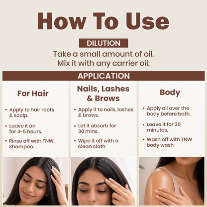 Virgin Coconut Oil - Cold Pressed Oil For Skin & Hair (Pure & Natural)