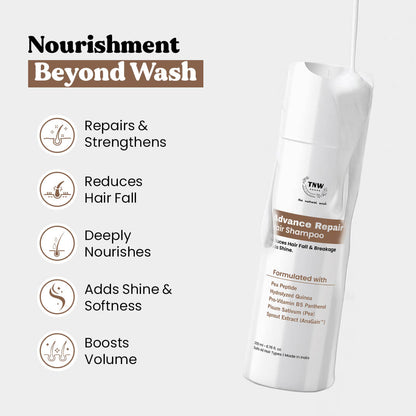 Advance Repair Shampoo | Reduces Hair Fall & Adds Shine | Sulfate-Free