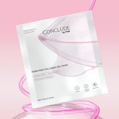 PDRN Pink Collagen Gel Mask | Sodium DNA, Peptides & Collagen