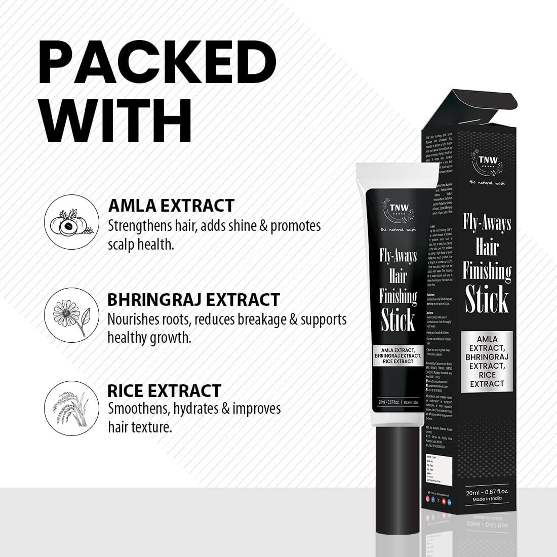 Fly-Aways Hair Finishing Stick | Tames Flyaways & Frizz