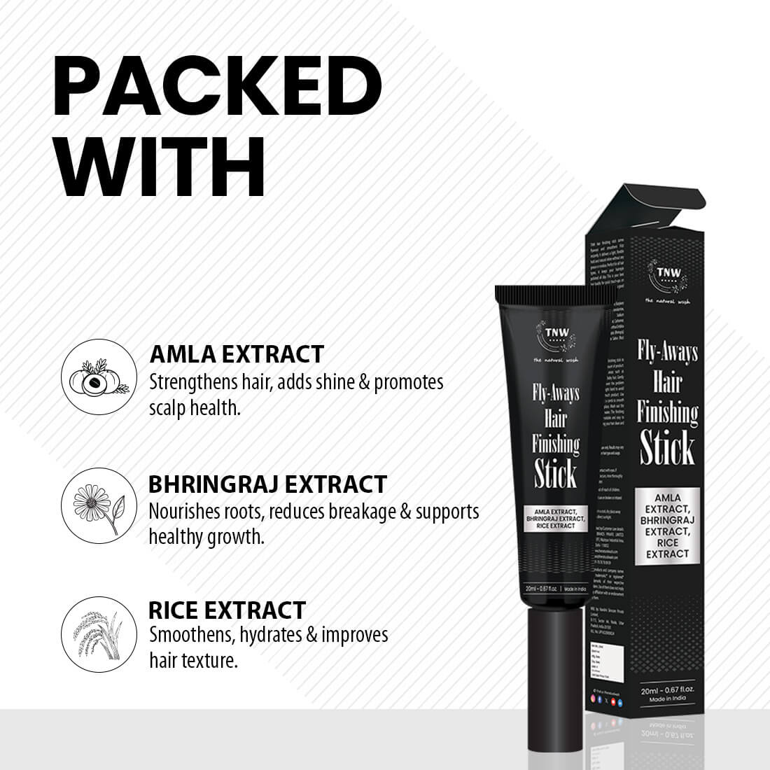 Fly-Aways Hair Finishing Stick | Tames Flyaways & Frizz
