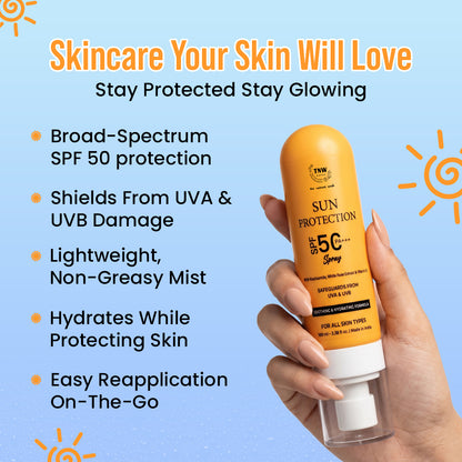 Sun Protection Spf 50 Spray with PA+++