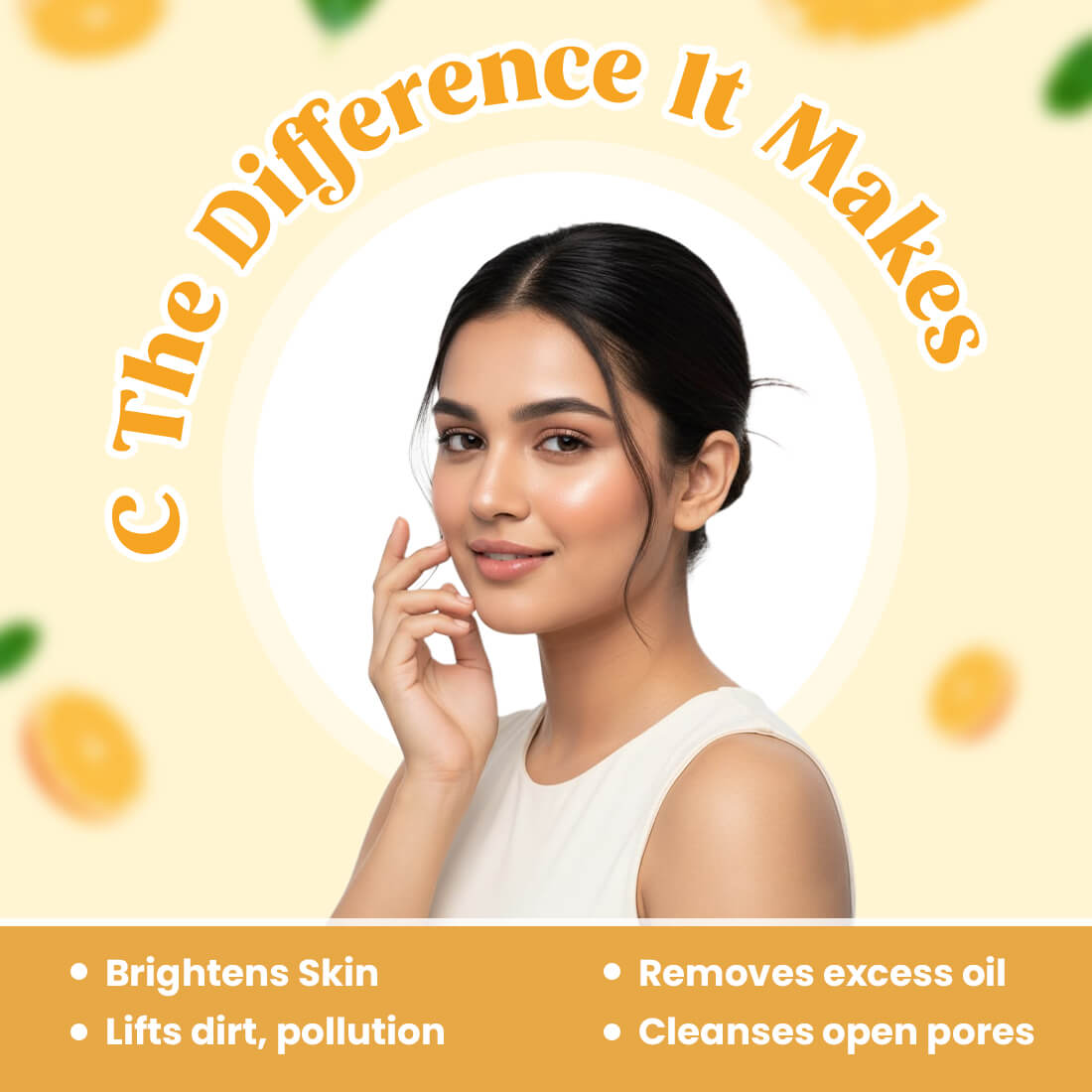 Vitamin C Exfoliating Face Wash - Paraben/Sulphate-Free
