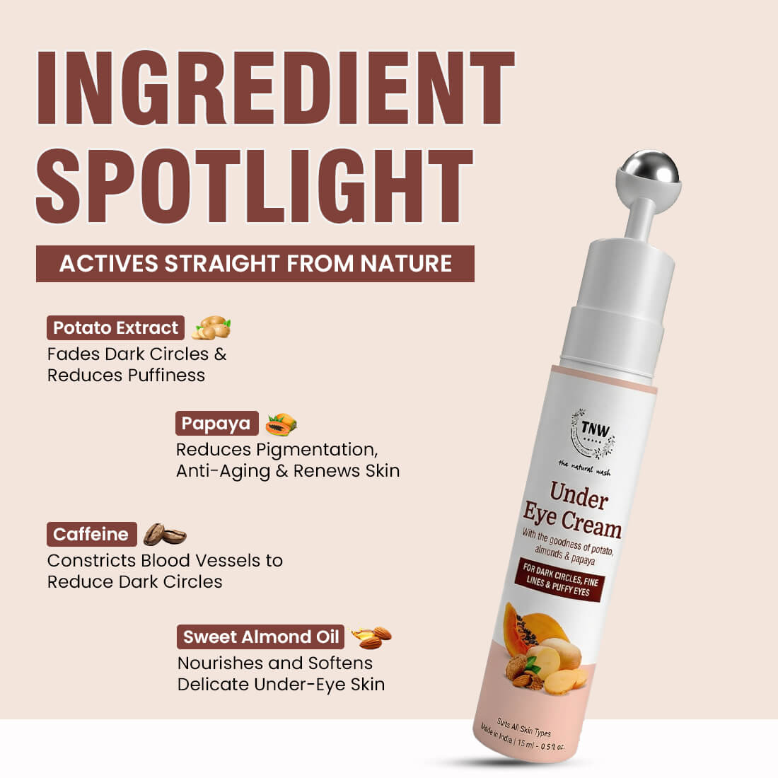 Under Eye Cream ( With Potato and Papaya)