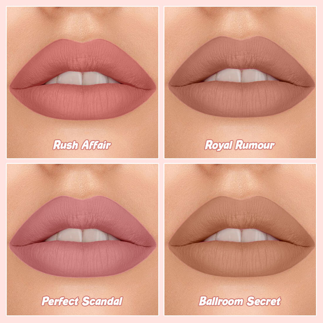 Comfy Matte Liquid Lipstick | 01 Rush Affair | Weightless, Hydrating & Long-Wear | Shea Butter, Hyaluronic Acid & Jojoba Oil | Paraben-Free | 3ml