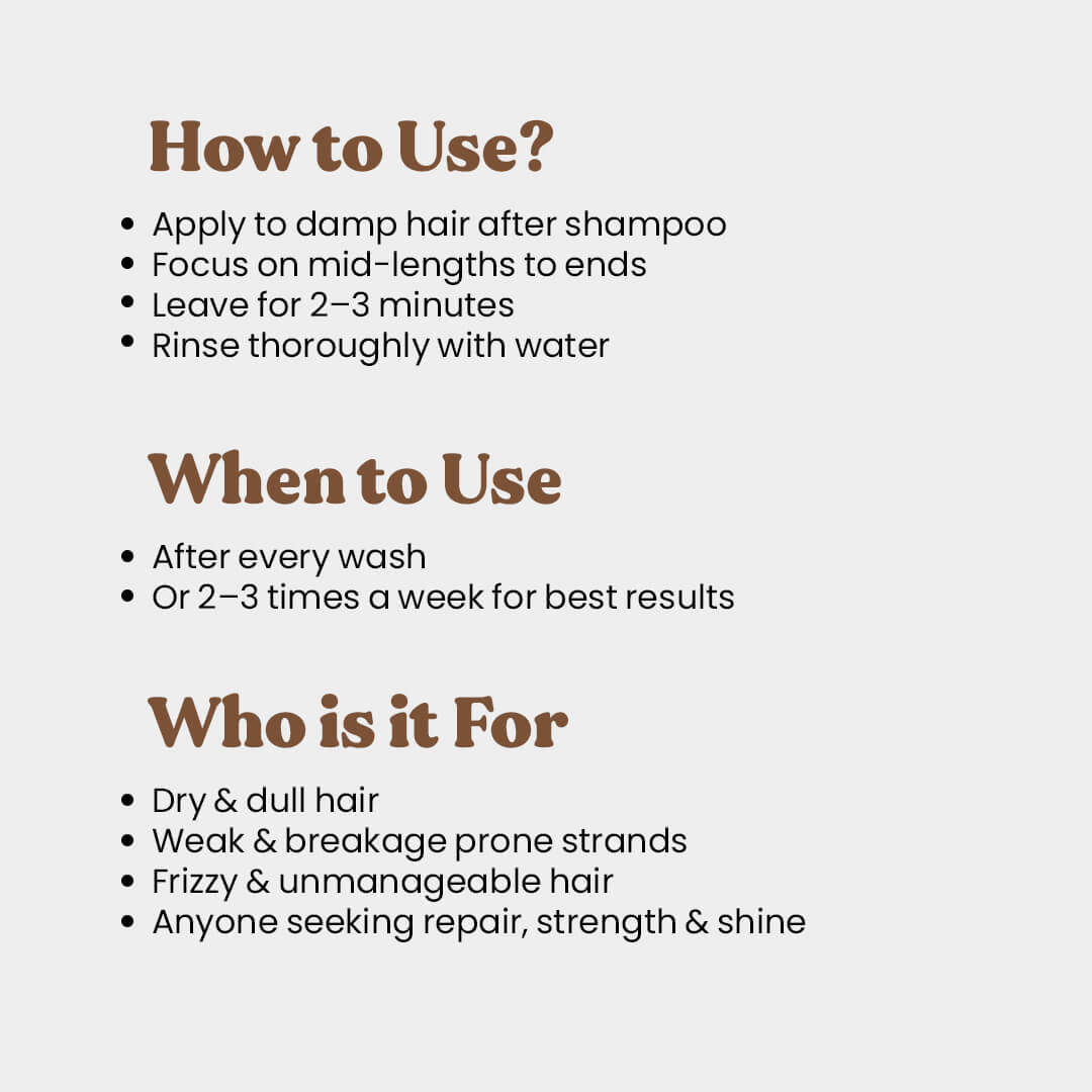 Advance Repair Hair Conditioner | Strengthening & Nourishing | Sulfate-Free