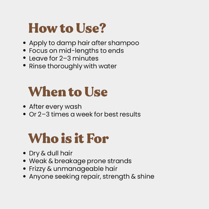 Advance Repair Hair Conditioner | Strengthening & Nourishing | Sulfate-Free