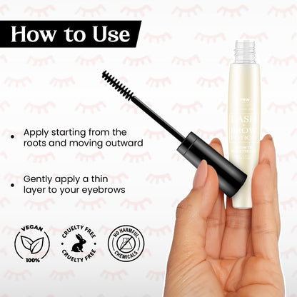 Lash and brow Potion Growth Booster Oil with Biotin, Rosemary & Sweet Almond Oil
