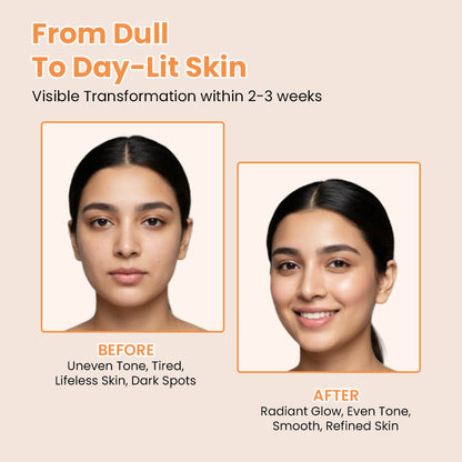 Vitamin C Face Serum (with 20% Vitamin C, Hyaluronic, Niacinamide, Glutathione)