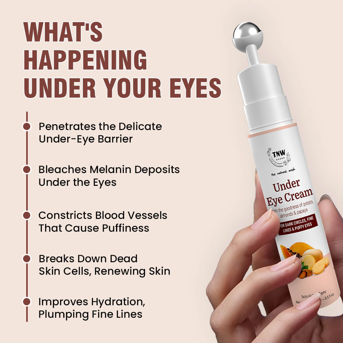Under Eye Cream ( With Potato and Papaya)